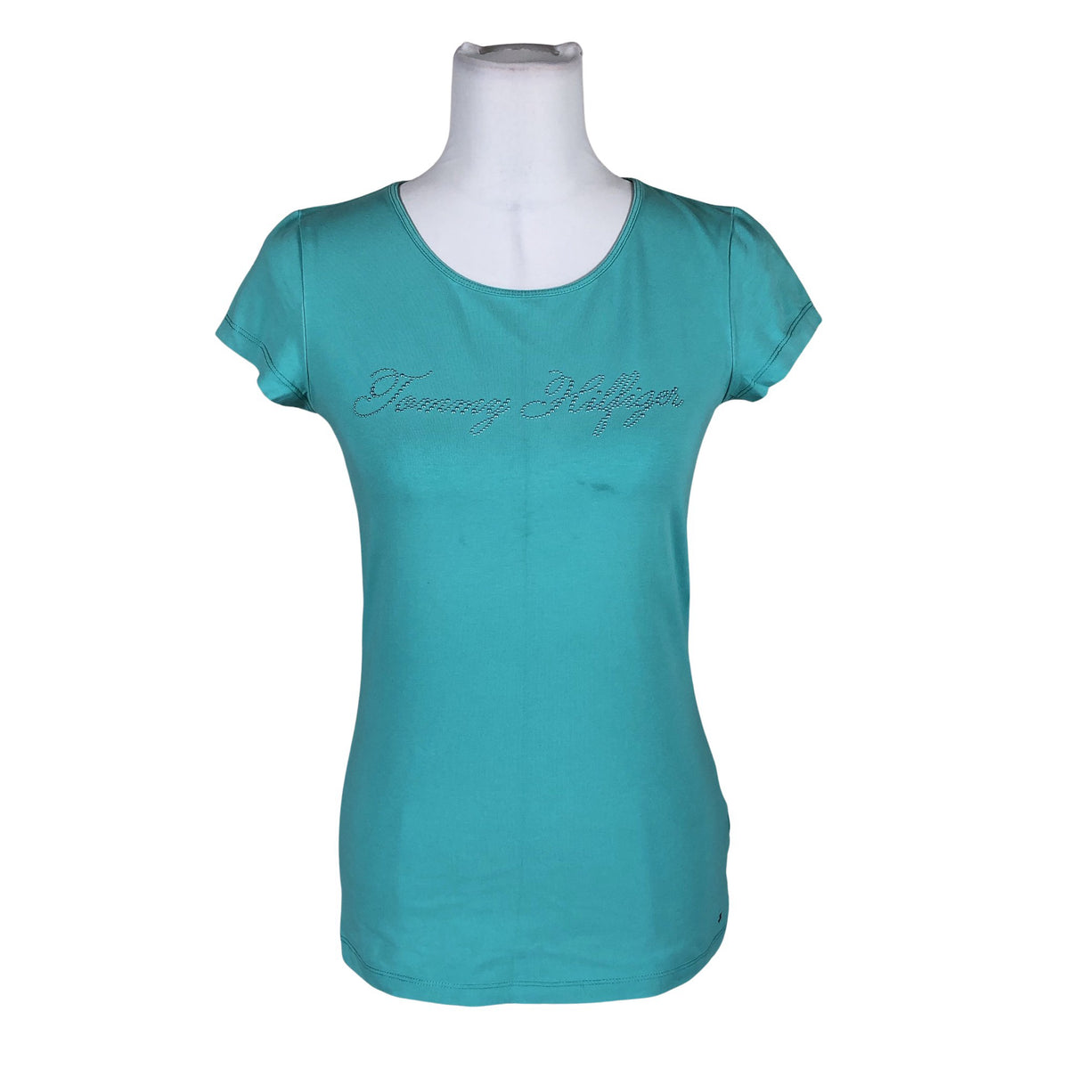 Unisex Tommy Hilfiger - T-särk, suurus 38 - Türkiis (1)