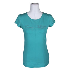 Unisex Tommy Hilfiger - T-särk, suurus 38 - Türkiis (1)