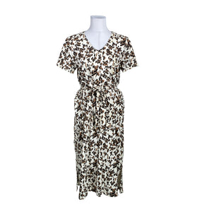 Unisex Part two - Trikotaažist kleit, suurus 38 - Beige (1)