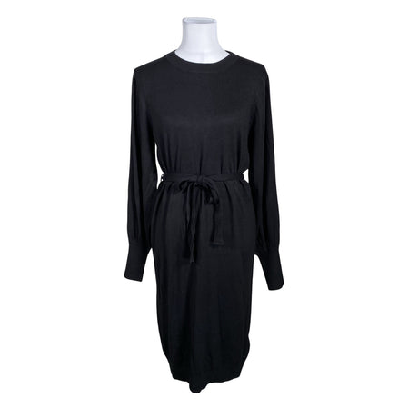 Unisex Kaffe - Kootud kleit, suurus 38 - Must ()