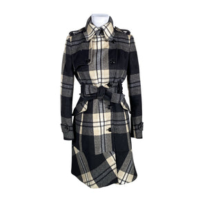 Unisex Karen Millen - Villane mantel, suurus 38 - Must (1)