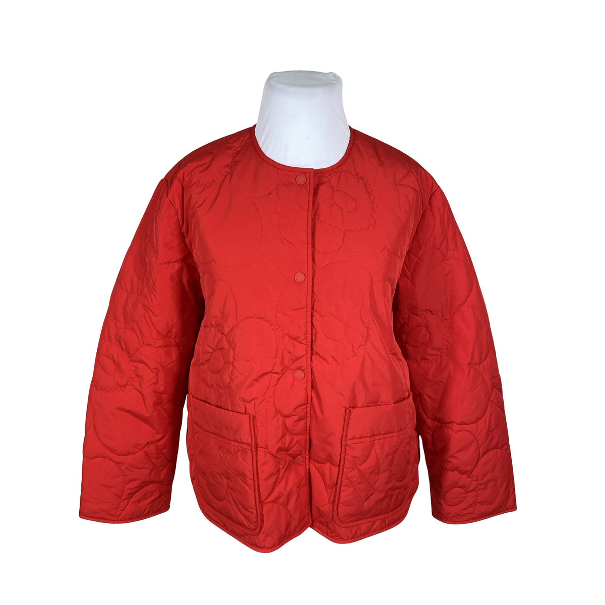 Unisex Marimekko - Tepitud jope, suurus 42 - Punane (1)