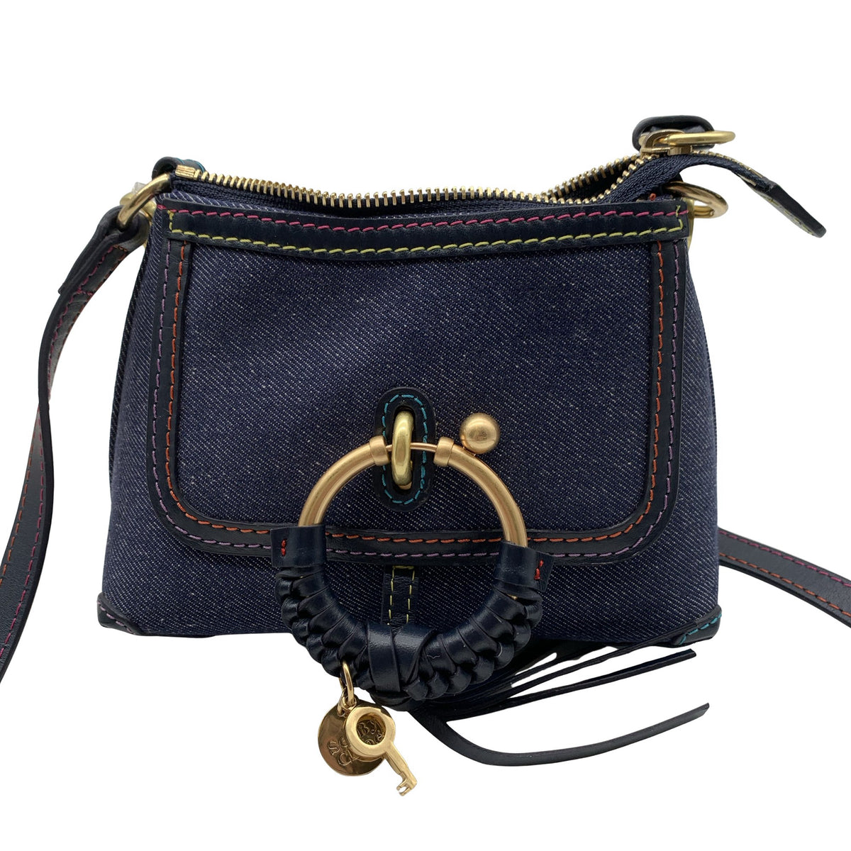 Unisex See by Chloé - Õlakott, suurus Midi - Sinine (4)