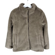 Unisex Name It - Kunstkarusnahast mantel, suurus 122 - 128 - Pruun ()