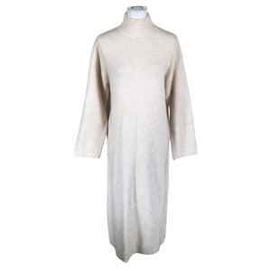 Unisex Selected - Kootud kleit, suurus 40 - Beige (1)