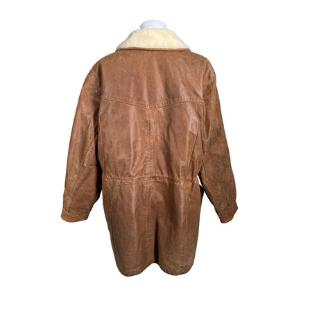 Unisex Big-L - Nahktagi, suurus 40 - Pruun (2)