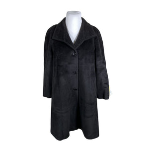 Unisex Peter Hahn - Villane mantel, suurus 44 - Must (1)