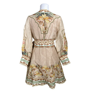 Unisex By Malina - Õhuke kleit, suurus 38 - Beige (3)