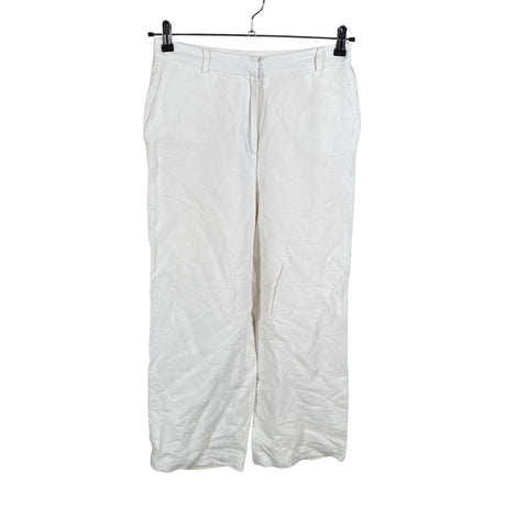 Unisex Global - Mittevenivad püksid, suurus 38 - Valge ()