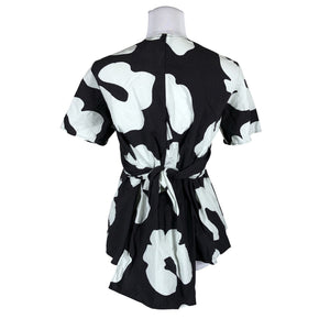 Unisex Marimekko - Lühikeste käistega pluus, suurus 38 - Hall (2)