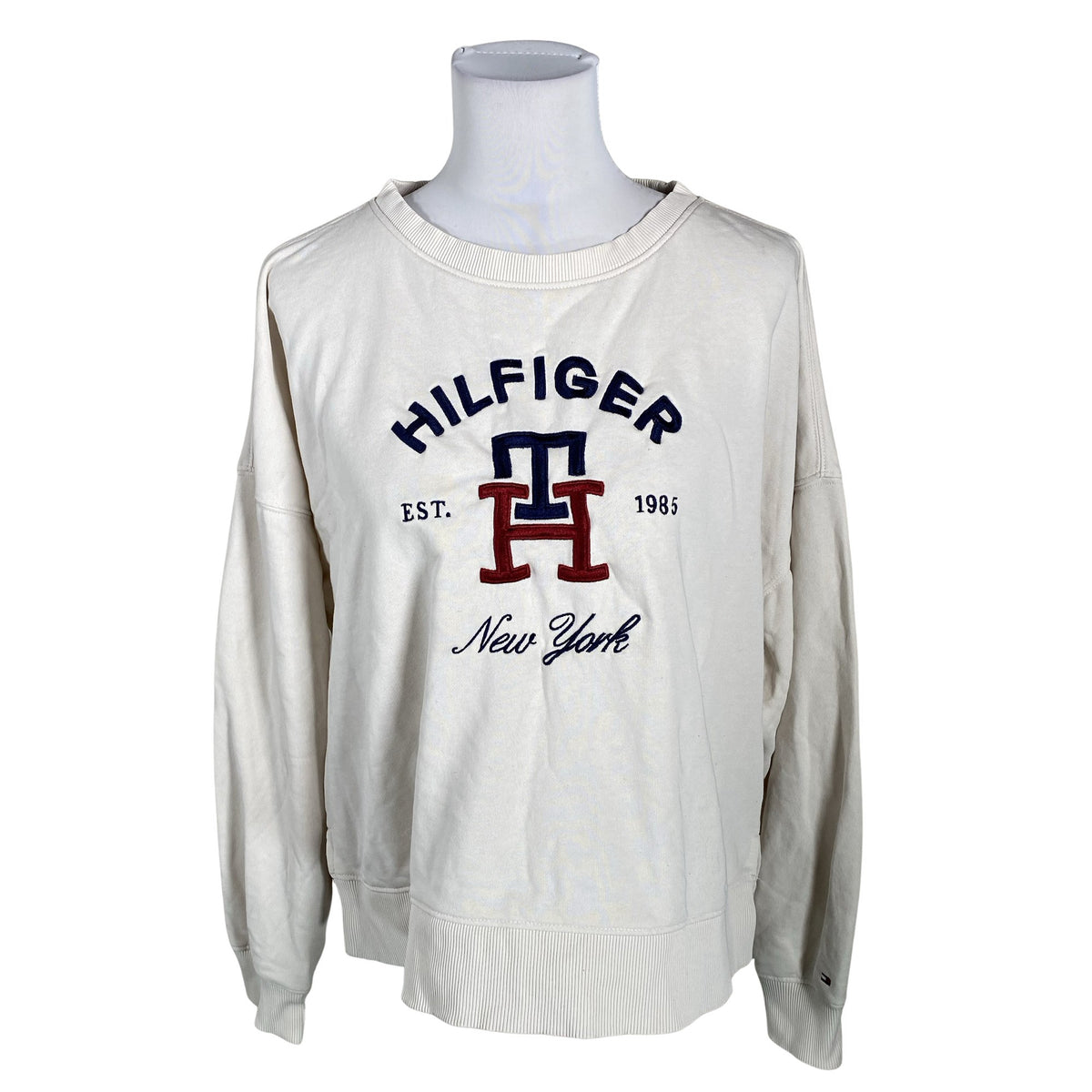 Unisex Tommy Hilfiger - Dressikangast pluus, suurus 40 - Valge (1)