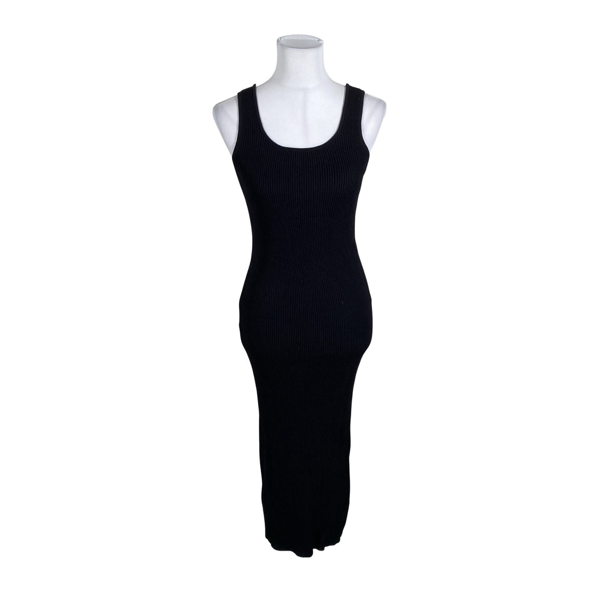 Unisex Lindex - Kootud kleit, suurus 40 - Must (1)