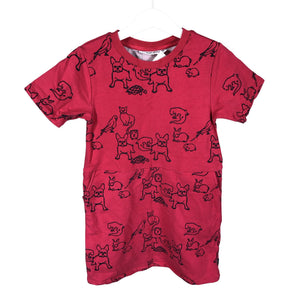Unisex me&i - Dressikangast kleit, suurus 134 - 140 - Roosa (1)