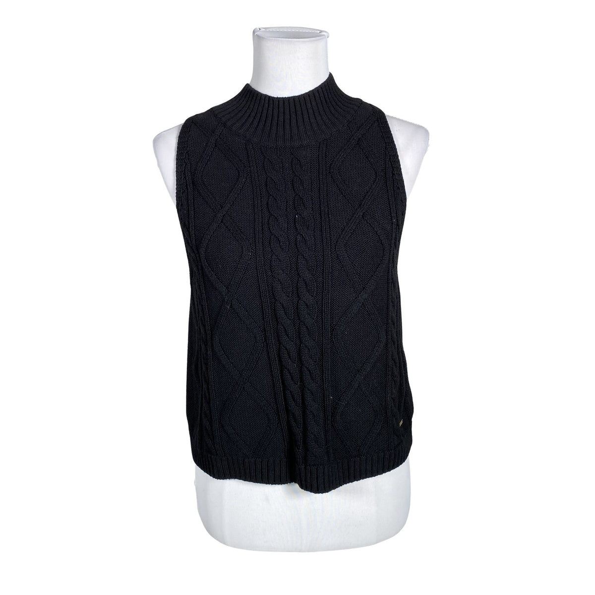 Unisex Holly & Whyte by Lindex - Kootud vest, suurus 38 - Must (1)