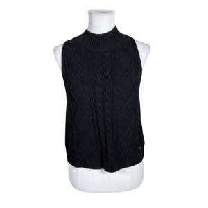Unisex Holly & Whyte by Lindex - Kootud vest, suurus 38 - Must (1)