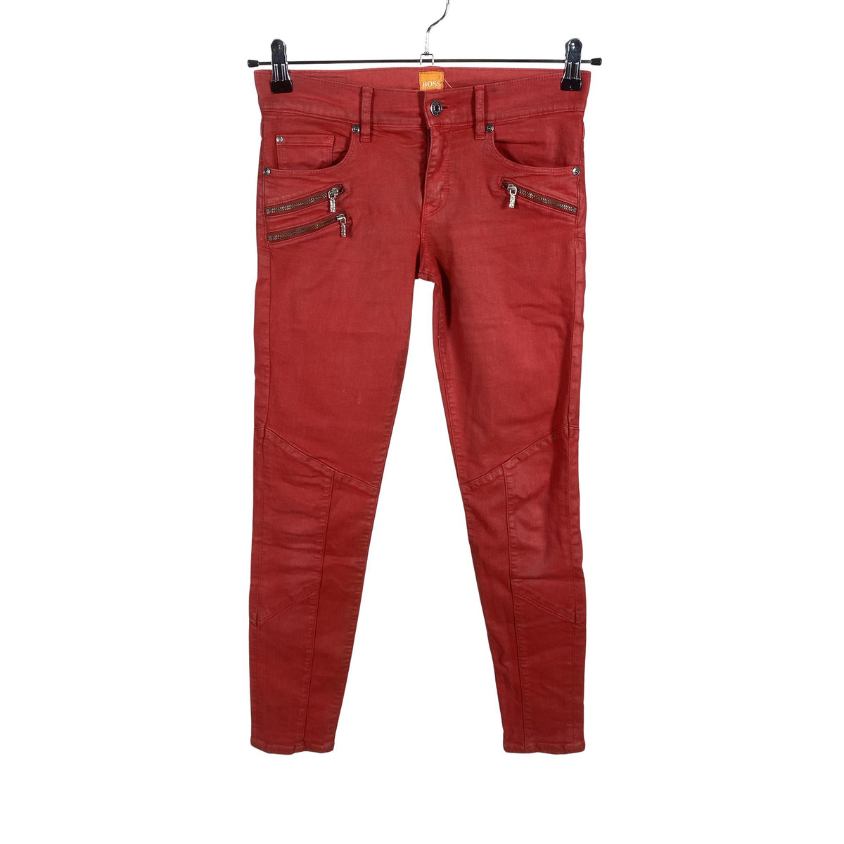Unisex Hugo Boss - Teksad, suurus W25 - Punane (1)