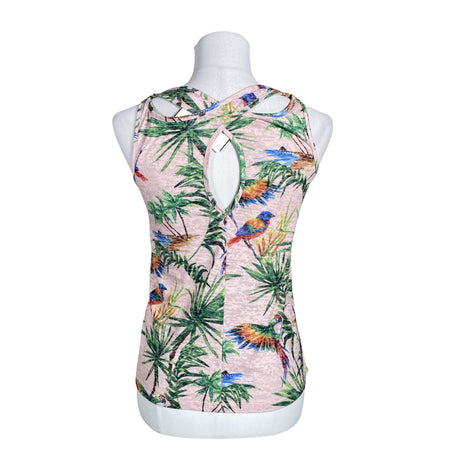 Unisex Camaieu - Trikotaažist topp, suurus 36 - Heleroosa (2)