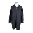 Unisex Zizzi - Kootud tuunika, suurus 46 - Hall ()