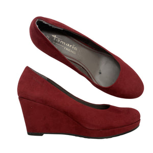 Unisex Tamaris - Kiilkontsaga kingad, suurus 42 - Punane (1)