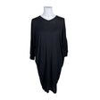 Unisex Alessandra Giannetti - Kootud tuunika, suurus 36 - Must ()