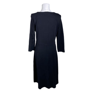 Unisex Andiata - Trikotaažist kleit, suurus 40 - Must (2)