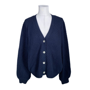 Unisex Nanso - Kardigan, suurus 40 - Sinine (1)