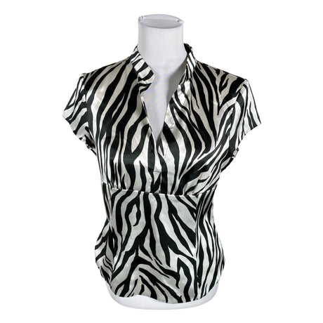 Unisex Monton - Lühikeste käistega pluus, suurus 38 - Must ()