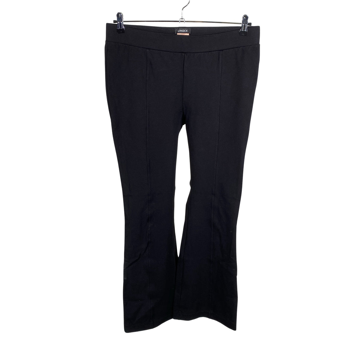 Unisex Lindex - Trikotaažist püksid, suurus 42 - Must (1)