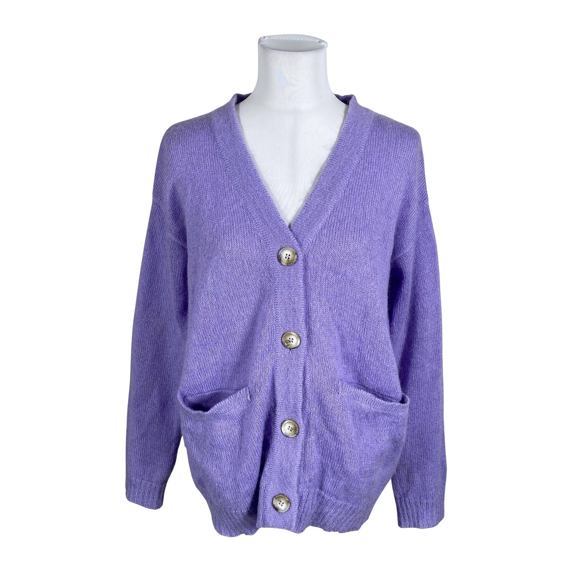 Unisex Aarikka - Kardigan, suurus 36 - Lilla (1)