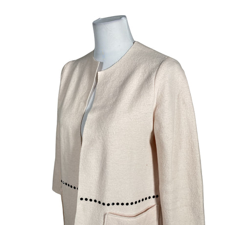 Unisex Muotikuu - Villane mantel, suurus 36 - Heleroosa (2)