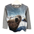 Unisex Molo Kids - Trikotaažist pluus, suurus 98 - 104 - Hall ()