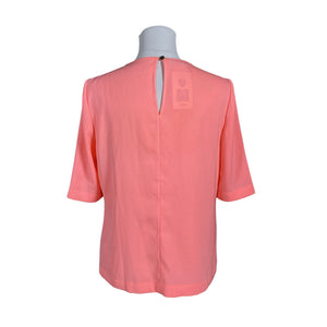 Unisex Ted Baker - Lühikeste käistega pluus, suurus 40 - Roosa (2)