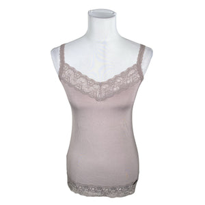 Unisex Sisley - Trikotaažist topp, suurus 36 - Lilla (1)
