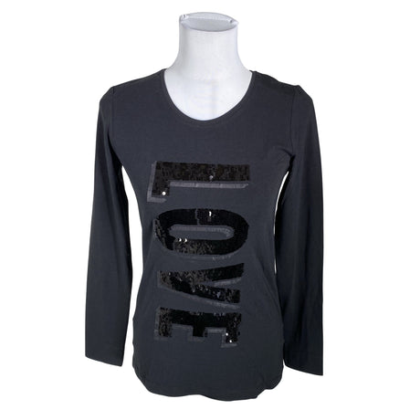 Unisex Mos Mosh - Trikotaažist pluus, suurus 38 - Must ()