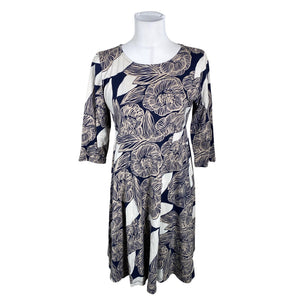 Unisex Marimekko - Trikotaažist kleit, suurus 38 - Sinine (1)