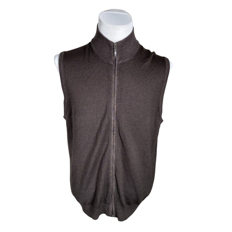 Unisex Gran Sasso - Kootud vest, suurus XXL - Pruun ()