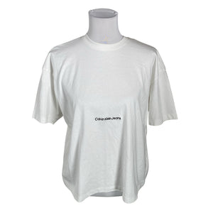 Unisex Calvin Klein Jeans - T-särk, suurus 40 - Valge (1)