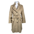 Unisex Ivo Nikkolo - Villane mantel, suurus 38 - Beige ()