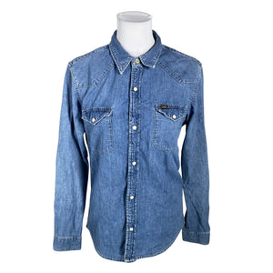 Unisex Lee - Teksasärk, suurus 38 - Helesinine (1)