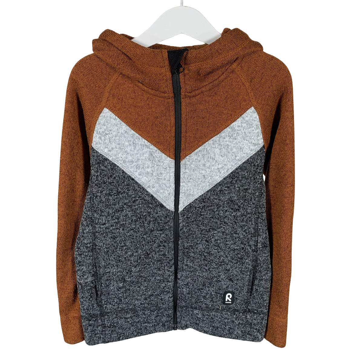 Unisex Reima - Fliisjakk, suurus 122 - 128 - Pruun (1)