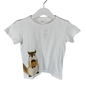 Unisex Muji - T-särk, suurus 98 - 104 - Valge (1)