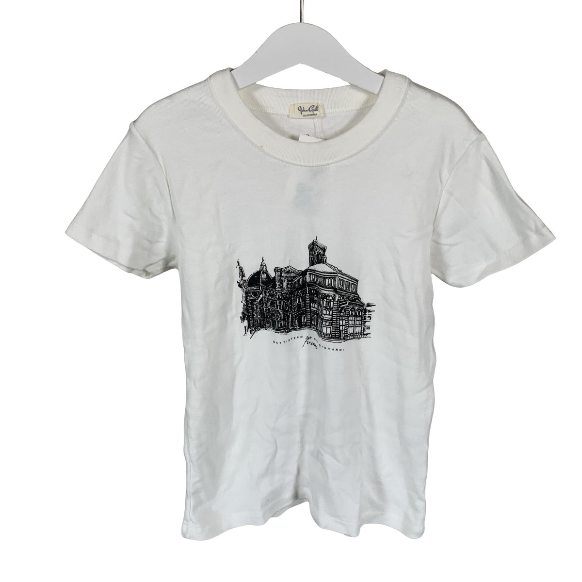 Unisex John Galt - T-särk, suurus 104 - 110 - Valge (1)