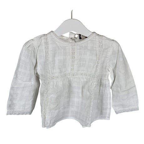 Unisex Cyrillus - Pluus, suurus 92 - 98 - Valge ()