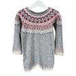 Unisex Lindex - Kootud kleit, suurus 98 - 104 - Hall ()