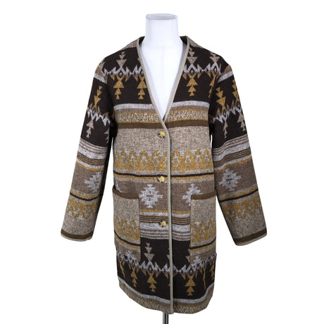 Unisex Lee Cooper - Villane mantel, suurus 38 - Pruun ()