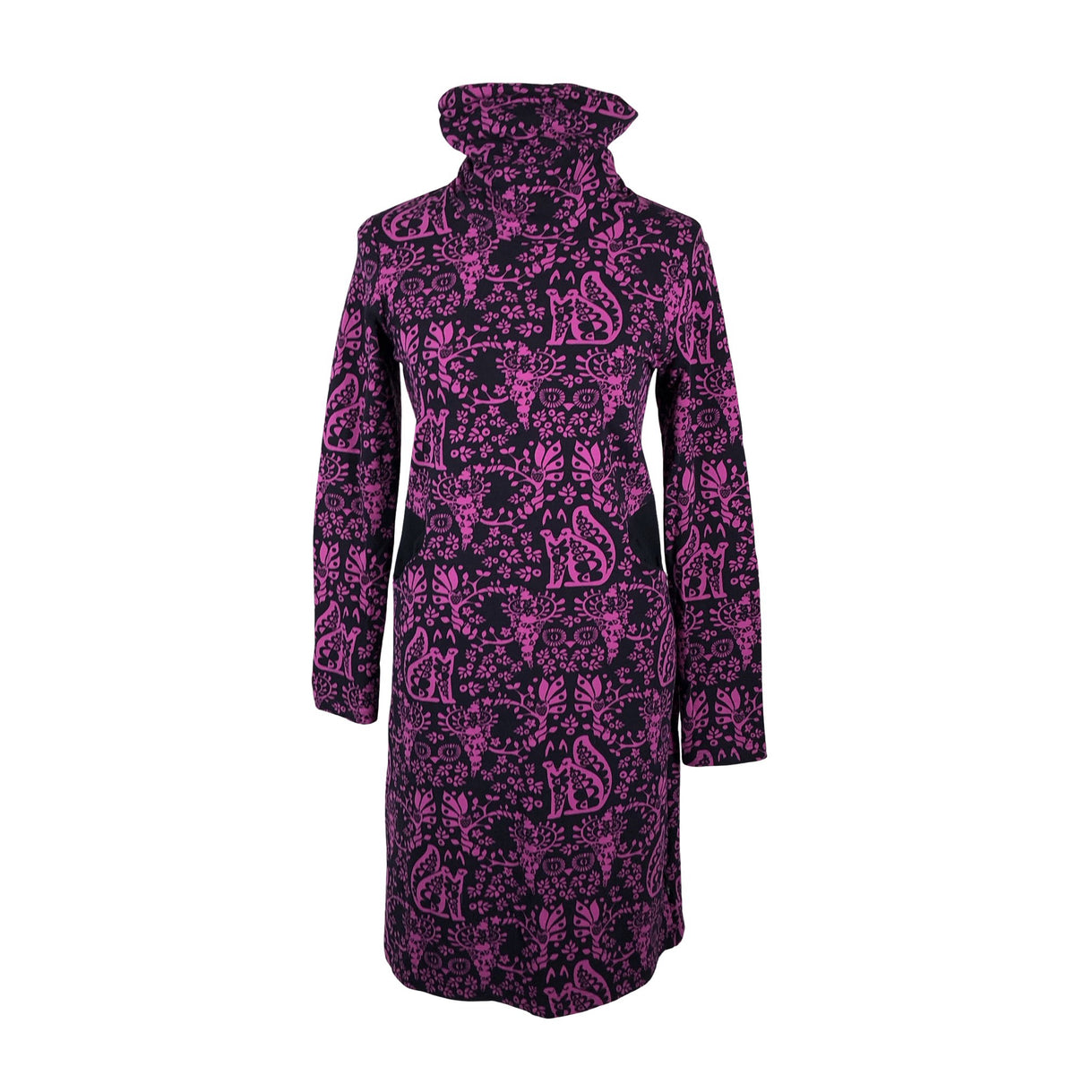 Unisex PaaPii - Trikotaažist kleit, suurus 36 - Lilla (1)