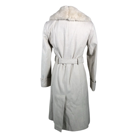 Unisex Miss Selfridge - Villane mantel, suurus 34 - Beige (2)