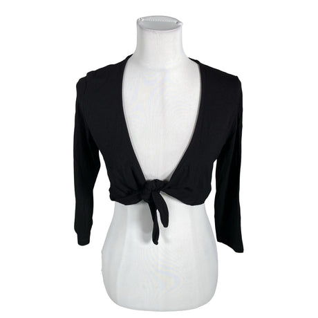 Unisex s.Oliver - Trikotaažist boolero, suurus 38 - Must ()