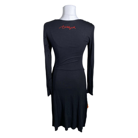 Unisex Desigual - Trikotaažist kleit, suurus 40 - Must (2)