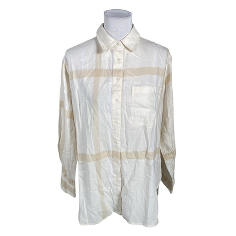 Unisex Opus - Flanellsärk, suurus 38 - Looduslik valge ()